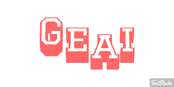 Geai Effet de texte