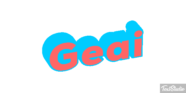 Geai Effet de texte