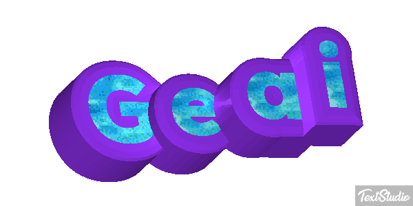 Geai Effet de texte