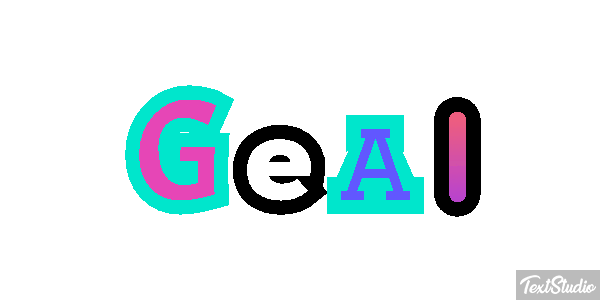 Geai Effet de texte