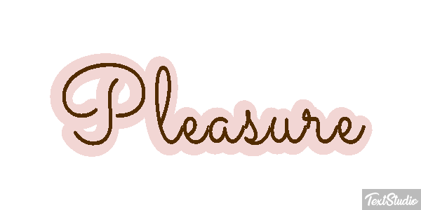 Pleasure Text effect