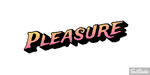 Pleasure Text effect