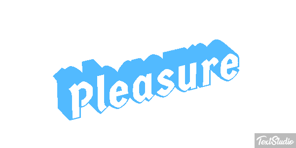 Pleasure Text effect