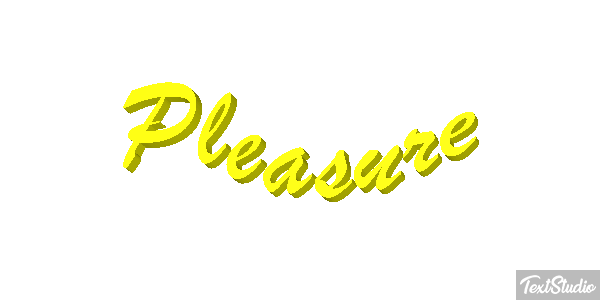 Pleasure Text effect