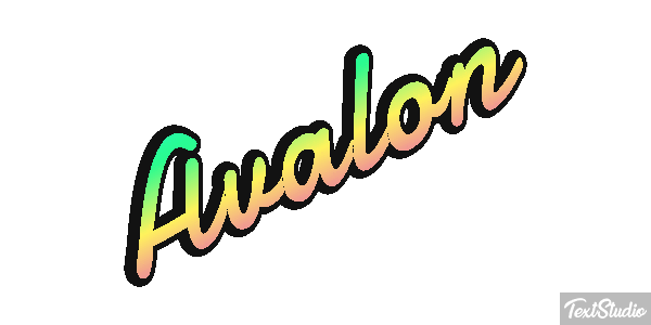 Avalon Effet de texte