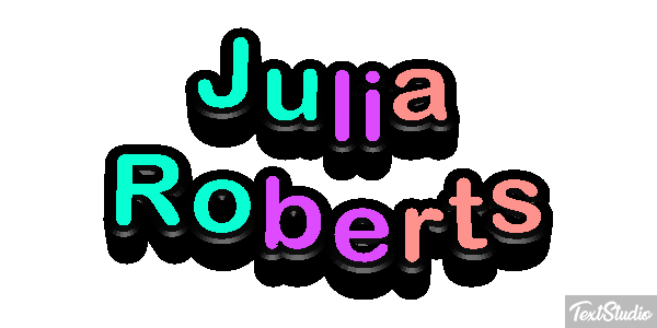Julia Roberts Efeito do texto
