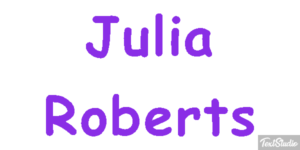 Julia Roberts Efeito do texto