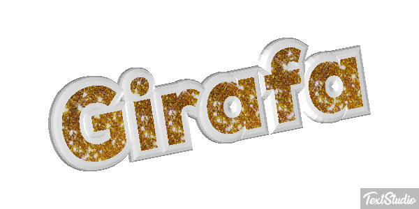 Girafa Efeito do texto