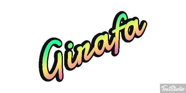Girafa Efeito do texto