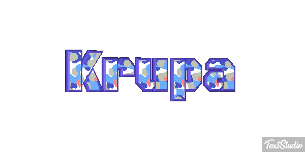 Krupa Text effect
