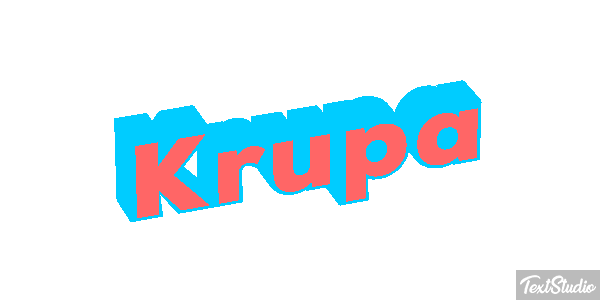 Krupa Text effect