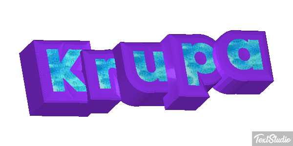 Krupa Text effect