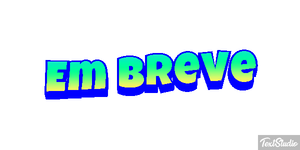 Em breve Tekst effect