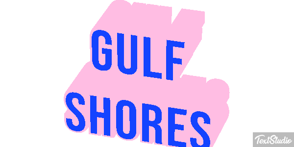 Gulf Shores Effetto testo