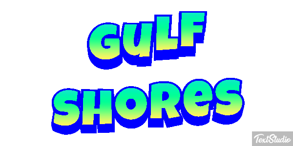 Gulf Shores Effetto testo