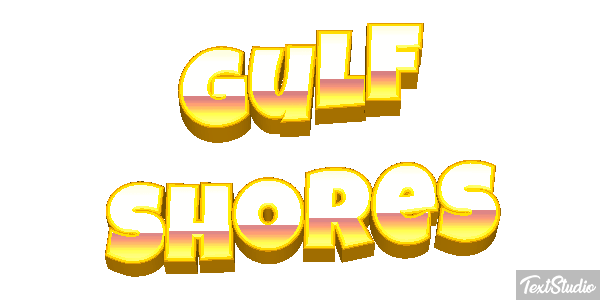 Gulf Shores Effetto testo