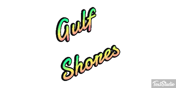 Gulf Shores Effetto testo