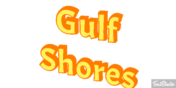 Gulf Shores Effetto testo