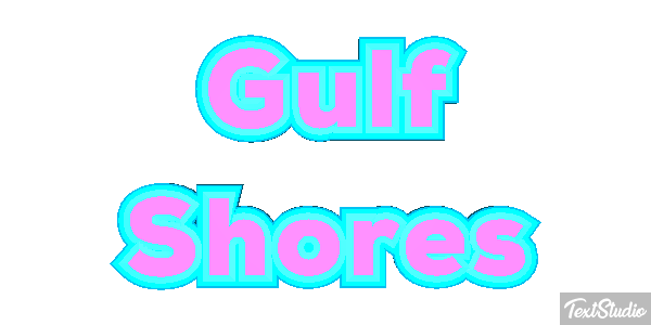 Gulf Shores Effetto testo
