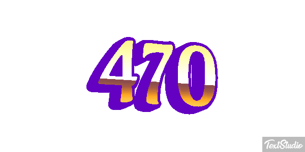 470 Text effect