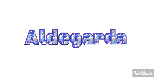 Aldegarda Effetto testo