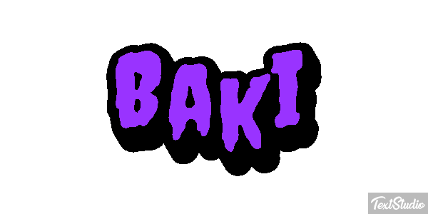 Baki Effet de texte