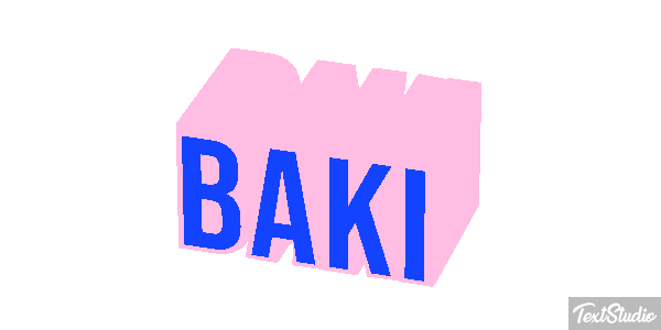Baki Effet de texte
