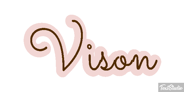 Vison Effetto testo
