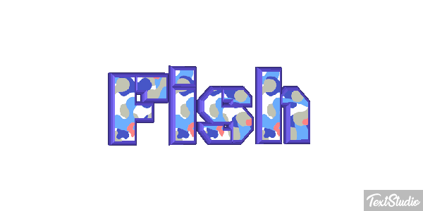 Fish Text effect