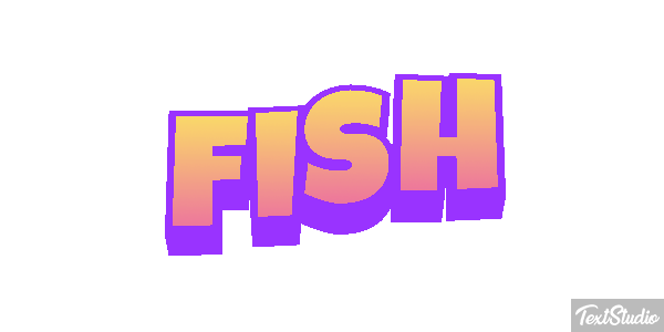 Fish Text effect