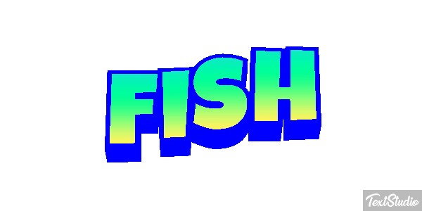 Fish Text effect
