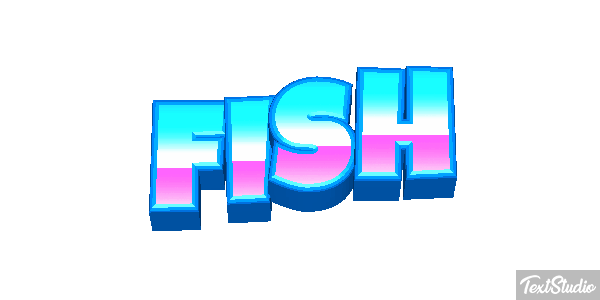 Fish Text effect