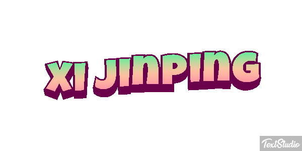 Xi Jinping Text effect