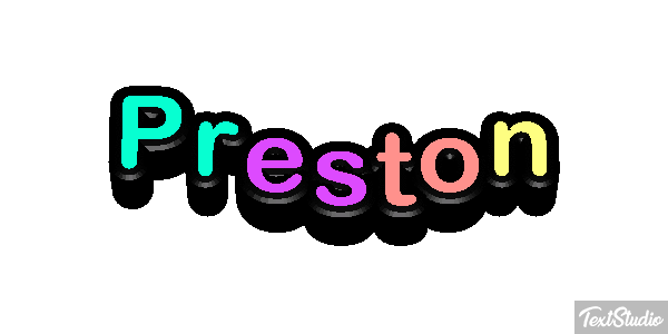Preston Efeito do texto