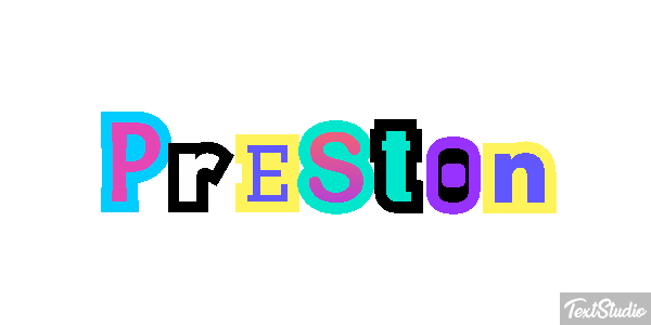 Preston Efeito do texto
