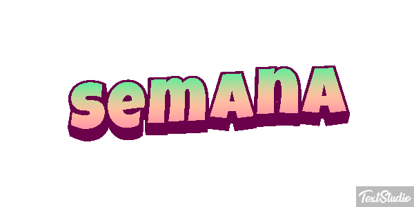 Semana Effetto testo