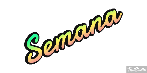 Semana Effetto testo