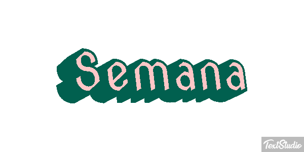 Semana Effetto testo
