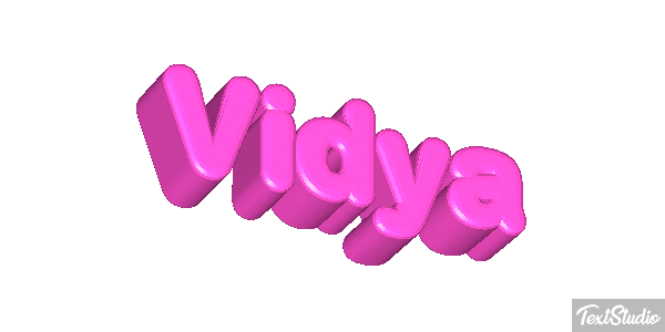 Vidya Effetto testo