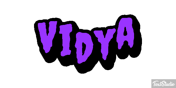 Vidya Effetto testo
