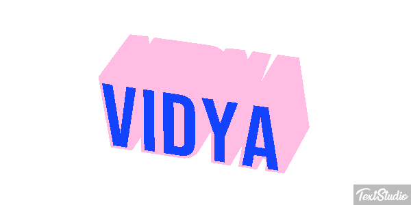 Vidya Effetto testo