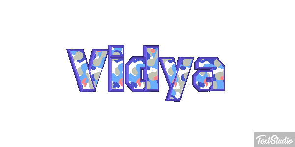 Vidya Effetto testo