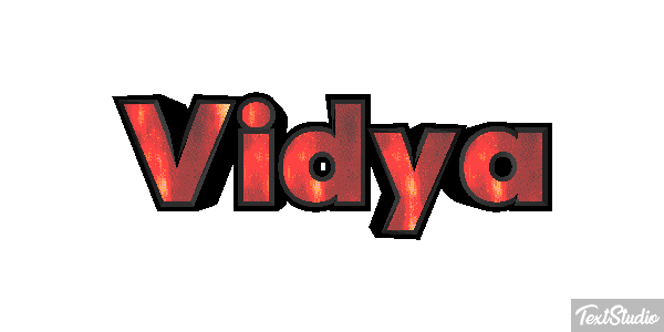 Vidya Effetto testo