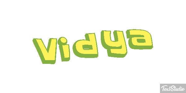 Vidya Effetto testo