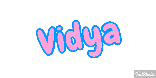 Vidya Effetto testo