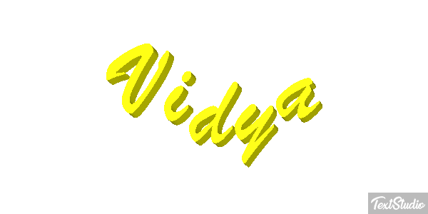 Vidya Effetto testo
