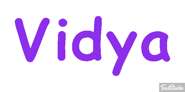 Vidya Effetto testo