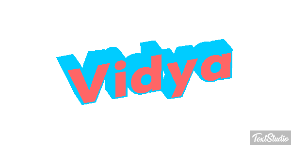 Vidya Effetto testo