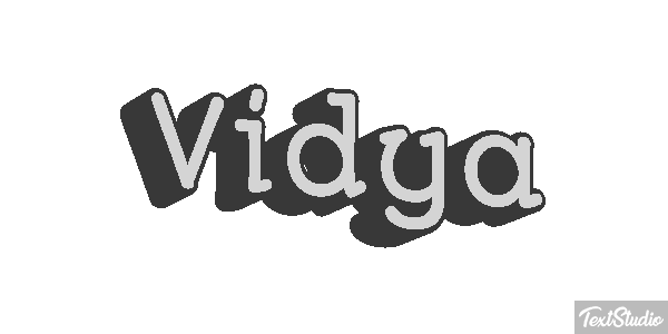 Vidya Effetto testo