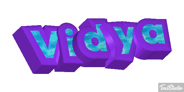 Vidya Effetto testo